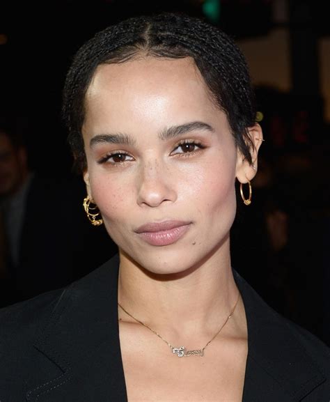 zoe kravitz naked|Zoë Kravitz Poses Nude on the Cover of